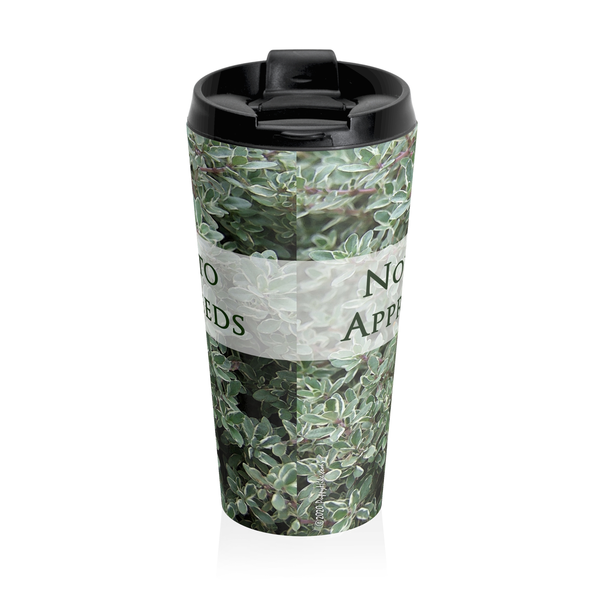 Now is the Thyme to Appreciate Good Deeds Original Design Steel Travel 15 oz Mug - Image 2
