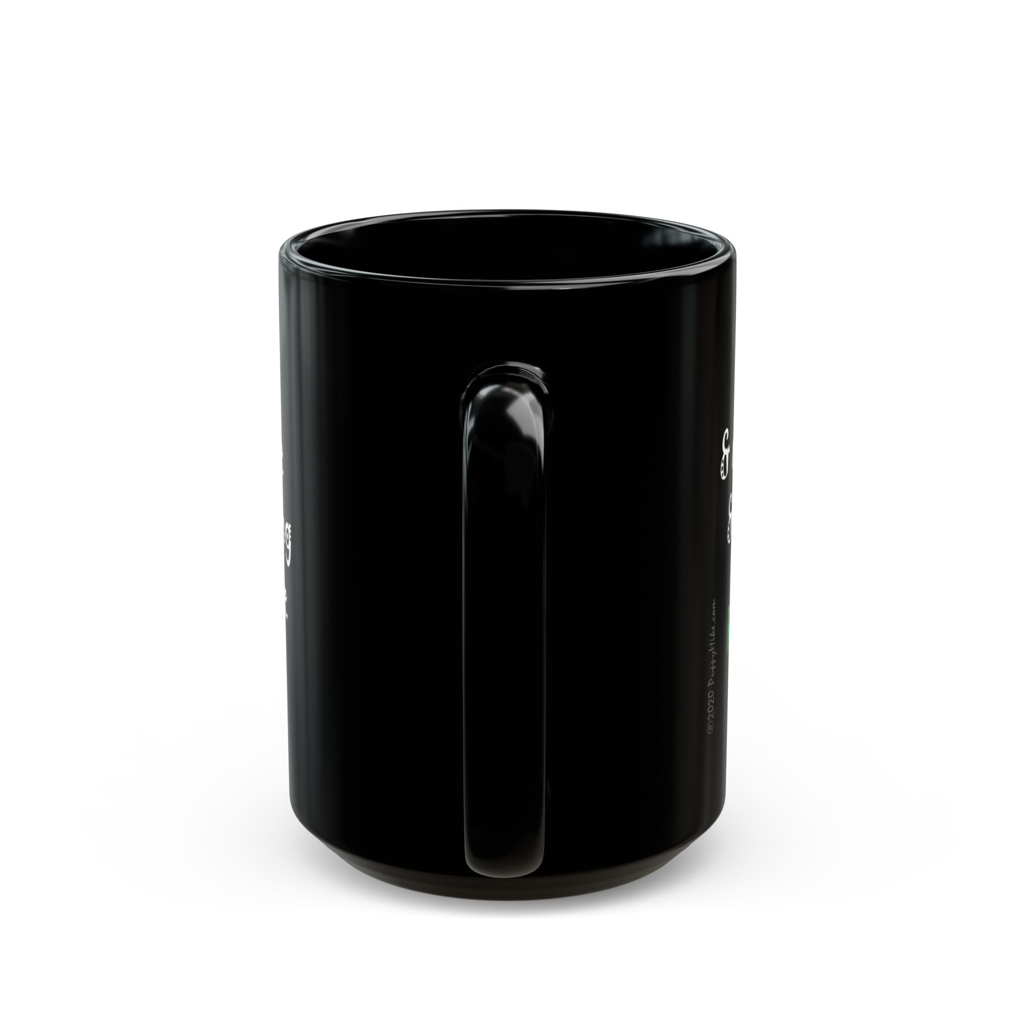 I hate morning people & mornings and people Big Gray Cloud at Sunrise Black Coffee Mug (11oz, 15oz) - Image 13